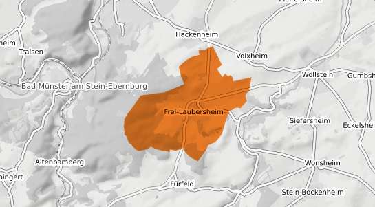 Mietspiegelkarte Frei Laubersheim